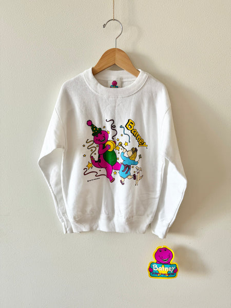 NEW Vintage Deadstock Barney 1992 Sweatshirt • 4-6 years