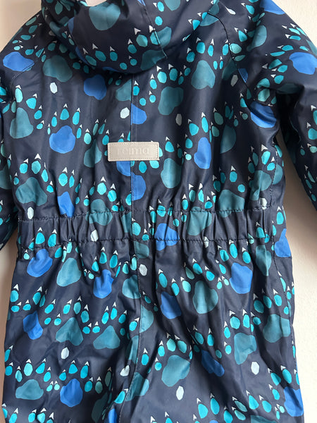 Reima Blue Tracks Snowsuit • 2 years
