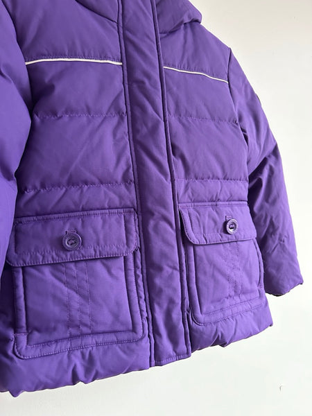Vintage Y2K Ecko Red Purple Down Parka • 5-6 years