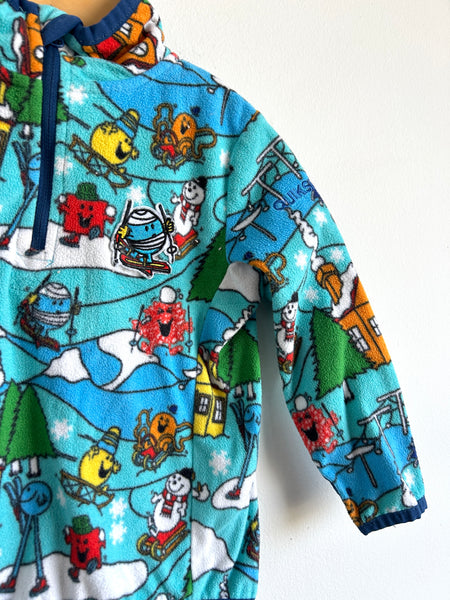 Mr Men x Quiksilver Ski 3/4 Zip Fleece • 2 years
