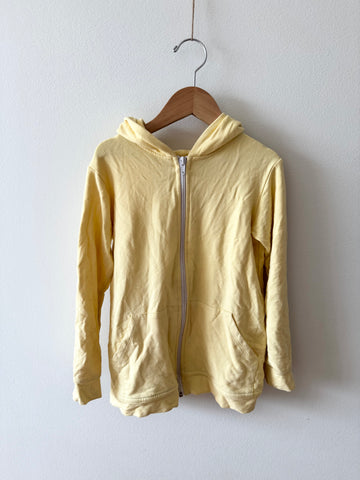Haven Kids Yellow Zip Up Sweatshirt • 7-9 years