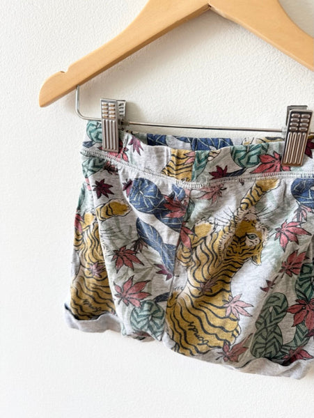 PLAY Bonds Grey Animals Drawstring Shorts • 1-3 years