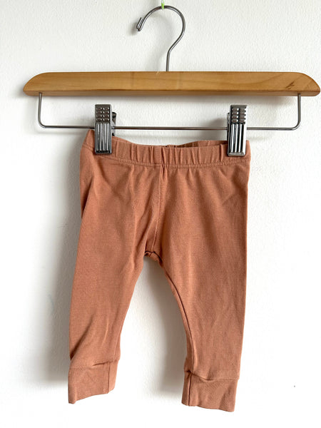 Jax and Lennon Tan Leggings • Newborn