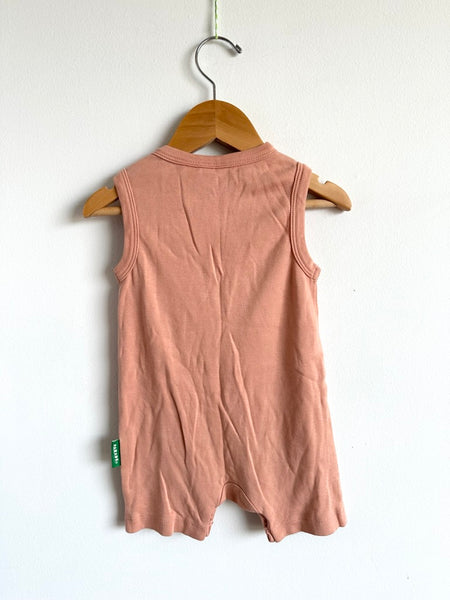 Parade Pink Shorty Tank Romper • 12-18 months