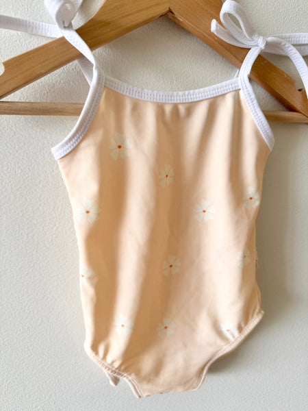 Les Petits Natures Daisy Tie Swimsuit • 6-12 months