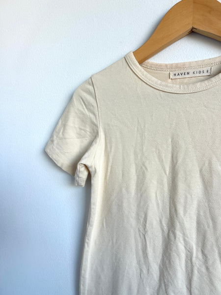 Haven Kids Cream Tee • 6-7 years