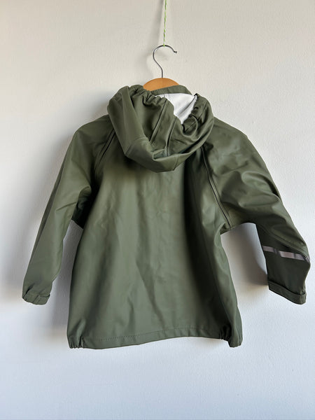 NEW Celavi Rubberized Rainjacket • 2-3 years