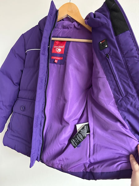 Vintage Y2K Ecko Red Purple Down Parka • 5-6 years