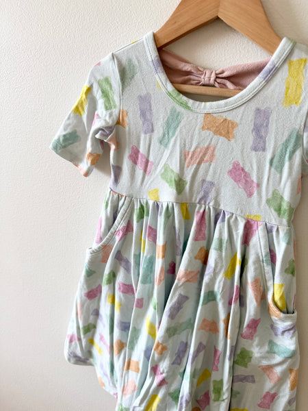 LouLou Lollipop Gummy Bear Blue Dress • 2-3 years