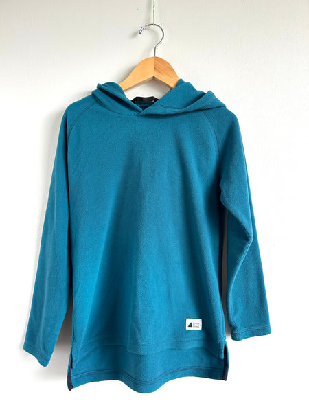 MEC Teal Lightweight Fleece Hoodie • 7-8 years