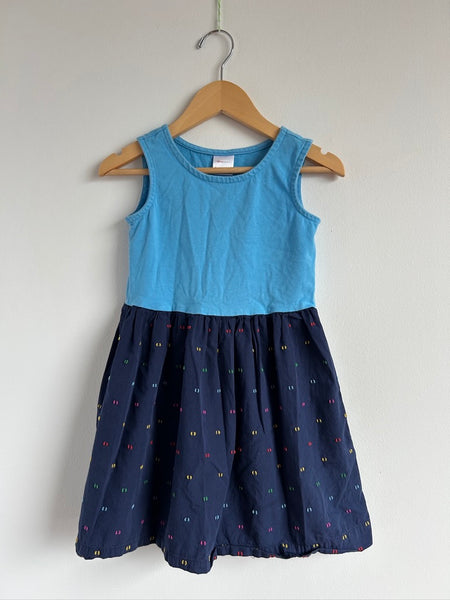 Hanna Andersson Blue Tank Dress • 6-7 years