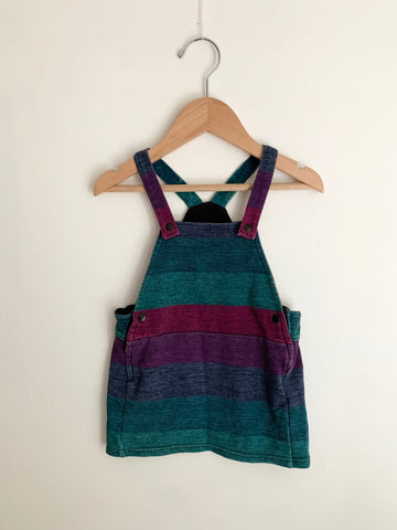 Small Shop Striped Jumper Dress • 1-2 years