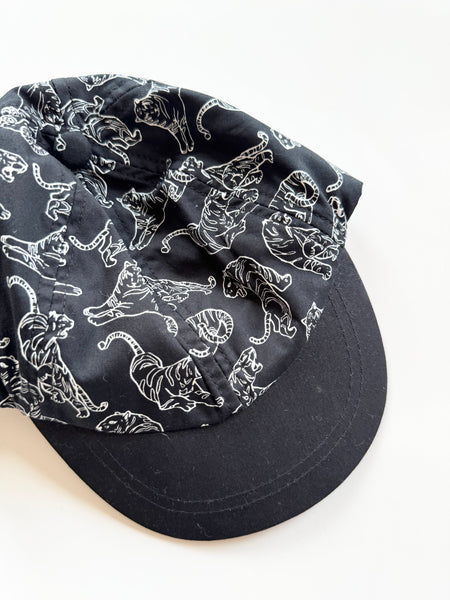 Jan and Jul black and white tiger hat • 6 months - 2 years (Medium)