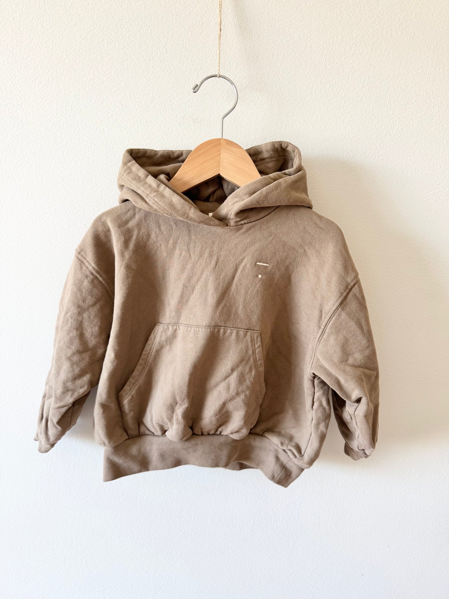 Gray Label Brown Hoodie • 1-2 years