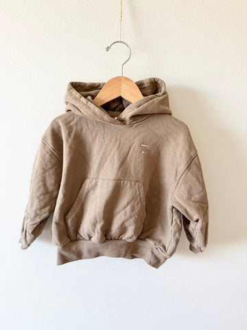 Gray Label Brown Hoodie • 1-2 years