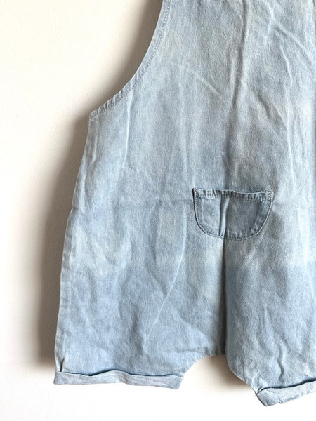 Bonds Shorty Chambray Overalls • 18-24 months