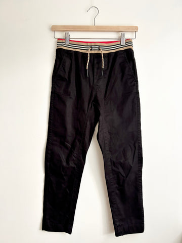 Burberry Black Pants • 8-10 years