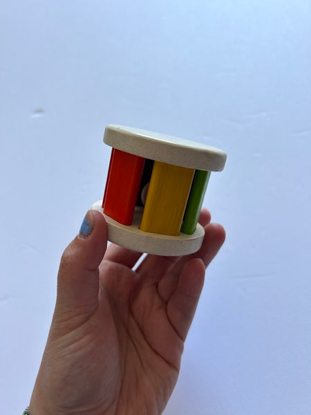 Plan Toys Rainbow Wooden Rattle