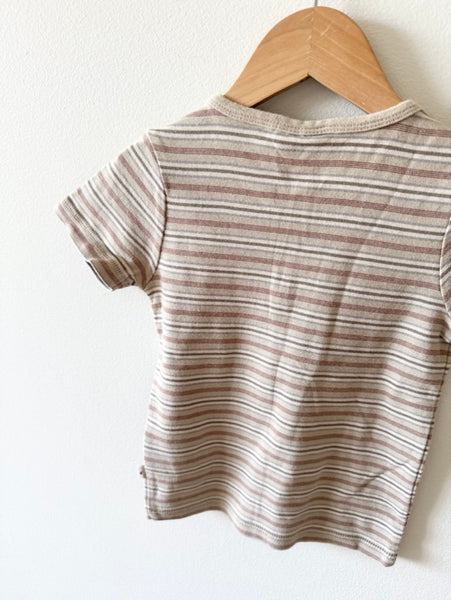 Wheat Kids Striped T-Shirt • 4-5 years