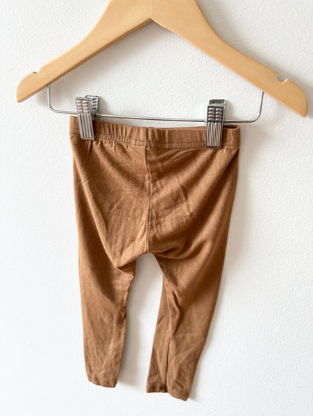 Jax and Lennon Brown Leggings • 12-18 months