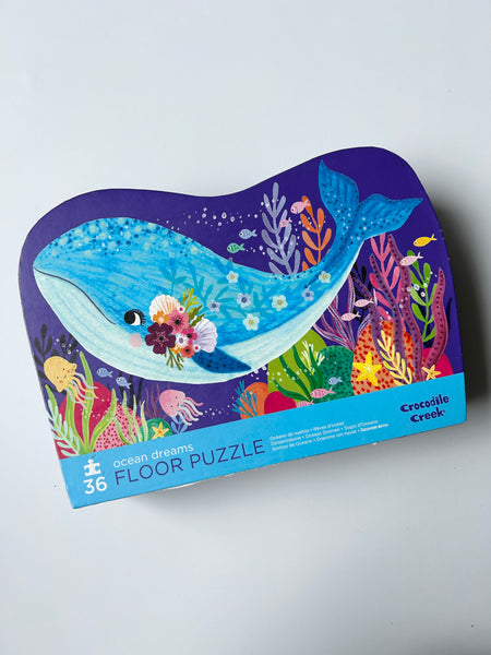 Crocodile Creek Ocean Dreams Floor Puzzle • 36pc