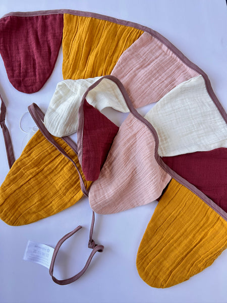 NEW Wigiwama Cotton Muslin Bunting Garland