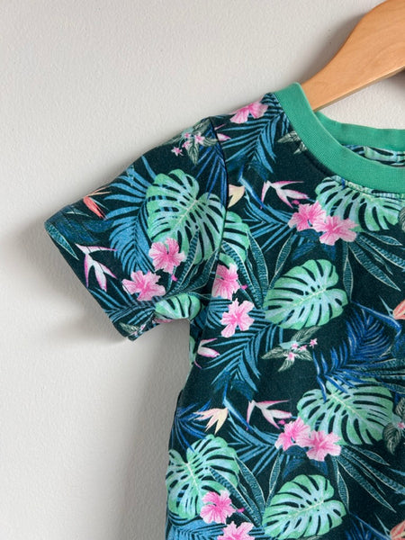 Lola and Taylor Green Monstera T-Shirt • 3 years