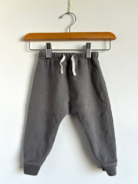 Quincy Mae Grey Joggers • 12-18 months