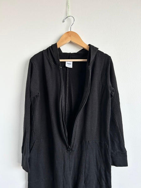 Smash and Tess Black Hooded Zip Romper • 10-11 years