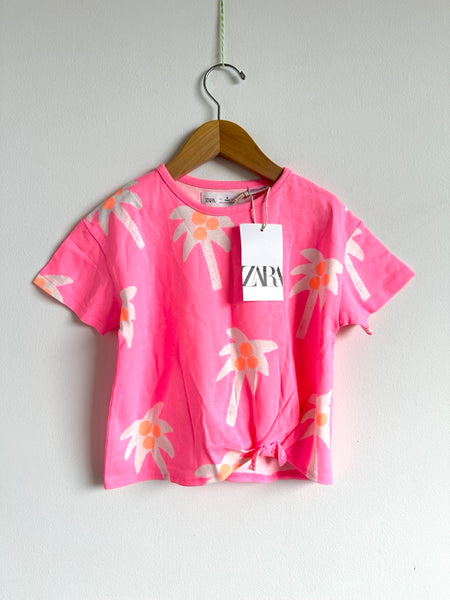 NEW Zara Neon Pink T-Shirt • 4 years