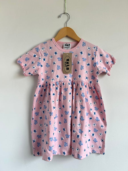 NEW Val's Kids Vintage Cotton Deadstock T-Shirt Dress • 4-6 years