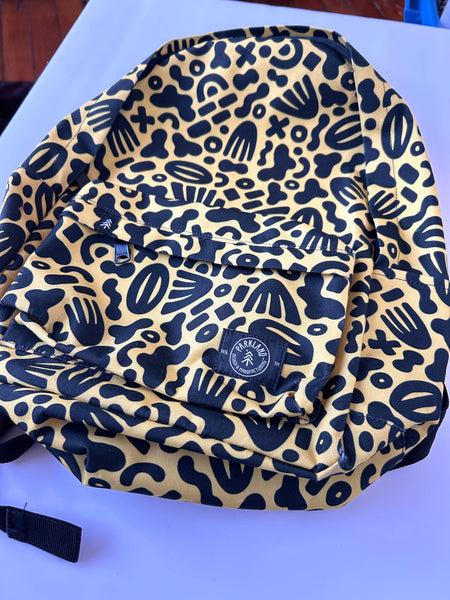 Parkland Yellow Squiggle Backpack