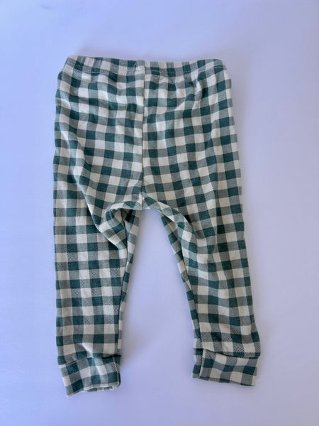 Little and Lively Gingham Leggings • 3-6 months