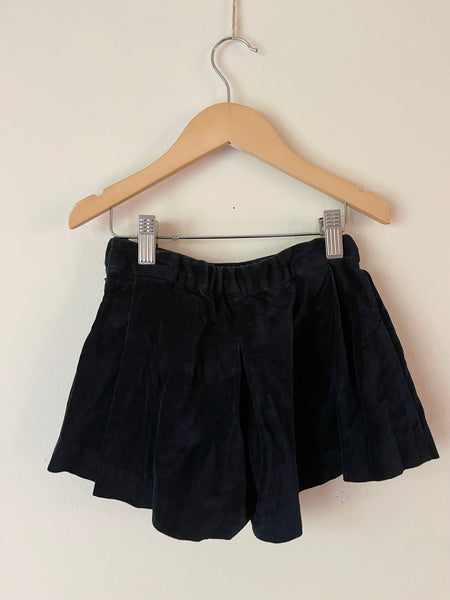 Jacadi Blue Velvety Skort • 4 years