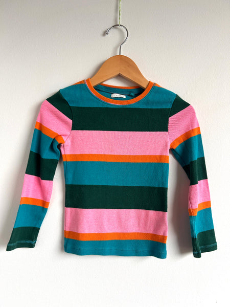 Next Striped Long Sleeve Ribbed Cotton Top • 5 years