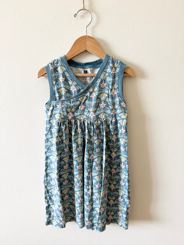 Tea Collection Blue Patterned Tank Dress • 5-6 years