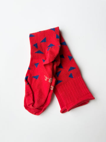 Bobo Choses Knee High Red Socks • 5-8 years