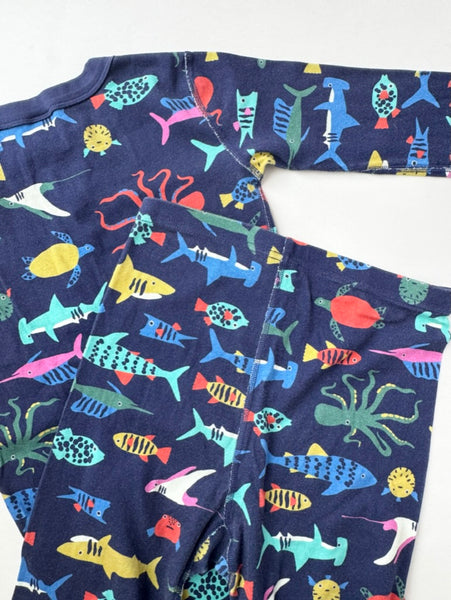 Hanna Andersson Undersea 2pc Jammies • 12-14 years