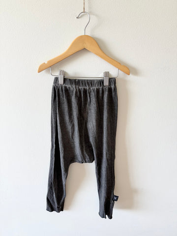 Nununu Drop Crotch Grey Pants • 4-6 years