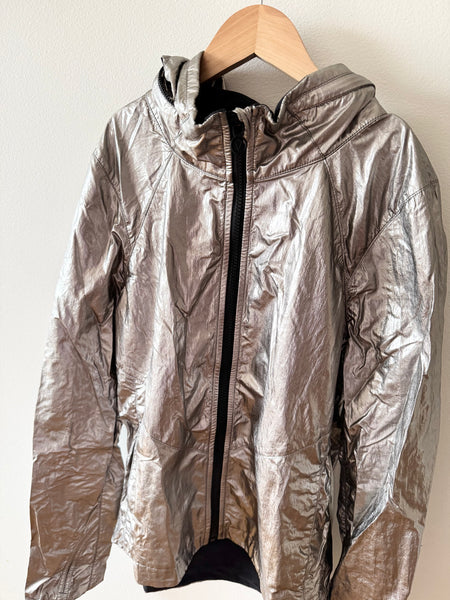 Iviva Metallic Silver Windbreaker • 10-13 years