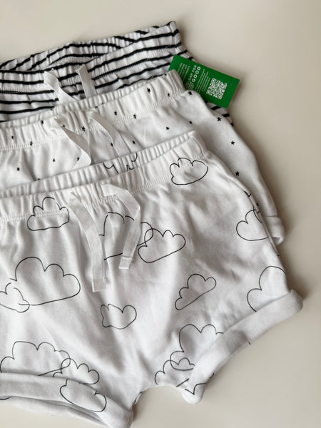 NEW Gap 3pk Cotton Shorties • 18-24 months
