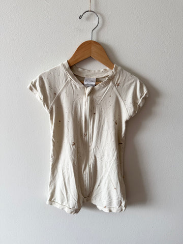 Jax and Lennon Shorty Zip Romper • 18-24 months