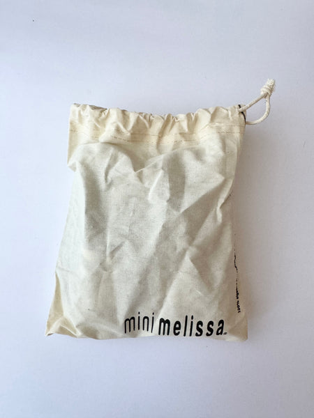 NEW Mini Melissa Lace Up Plastic Shoes • 7/8c