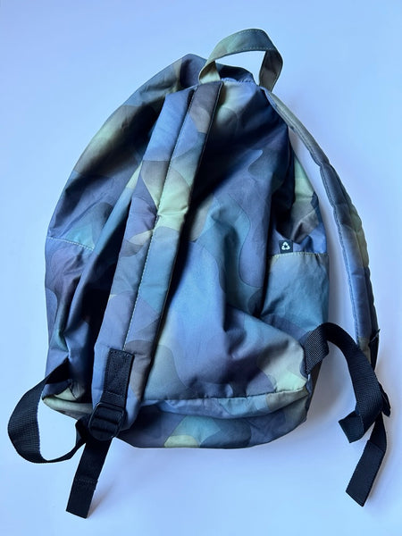 Parkland Green and Blue Patterned Backpack