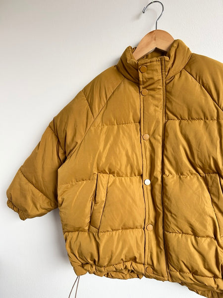 Cream Kids Boxy Puffy Jacket • 6-9 years