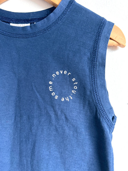 Zara Navy Blue Tank Top • 12-18 months