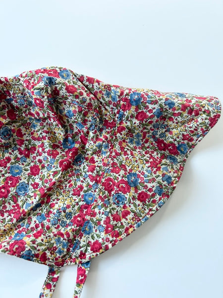 Rain People Floral Bonnet • 6-12 months *