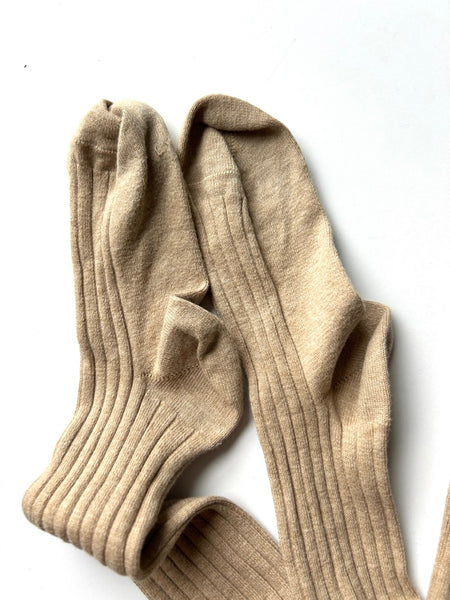 Condor Tan Ribbed Tights • 8 years