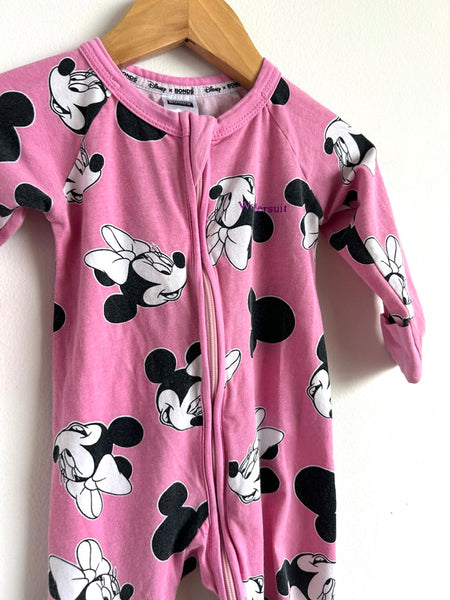 Bonds x Disney Minnie Pink Wondersuit • 3-6 months