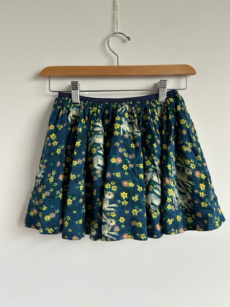 Morley Lined Blue Bunny Skirt • 6-7 years